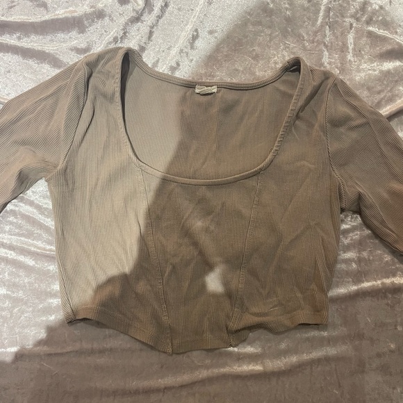 Garage | Corset Long Sleeve Top - Picture 2 of 2